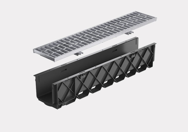 Reln Storm Drain™ Pro 1m (Class B Galvanised Grate)