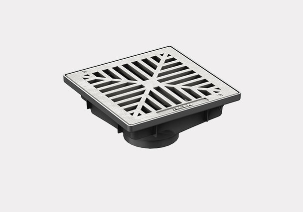 Reln Uni-Pit Vortex™ 200 Series inc. Aluminium Grate (Plain)