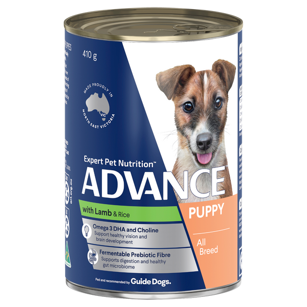 Advance Dog Can Puppy Lamb 410g