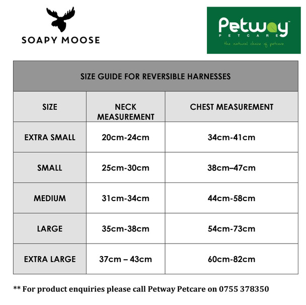 Soapy Moose Harness Reversible L Sweet Temptations