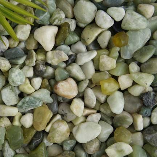 Kashmiri Jade Polished Pebbles 20-30mm 20kg