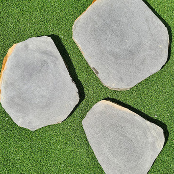 Bluestone Round Stepping Stone 300-400mm (7.5kg)