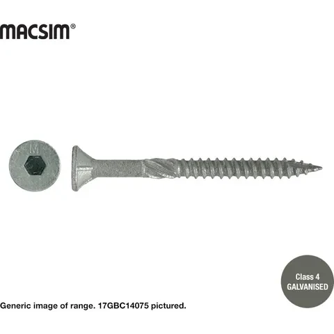 75mm Gal. Batten Screw (Class 3) 500 - Bucket