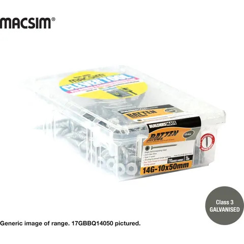 75mm Gal. Batten Screw (Class 3) Q/100 - Tub