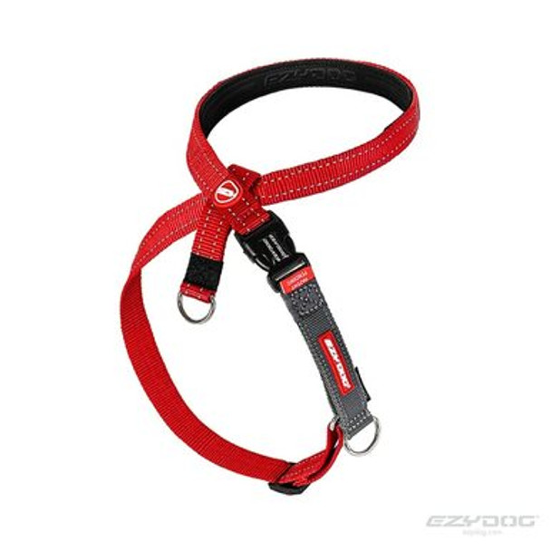 EzyDog Harness Crosscheck XL Red