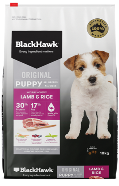 Black Hawk Dog Puppy - Lamb & Rice 3Kg