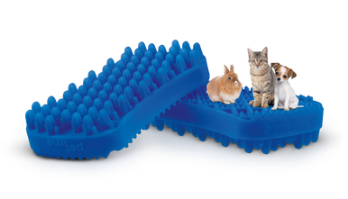 Pet + Me Silicone Brush Blue