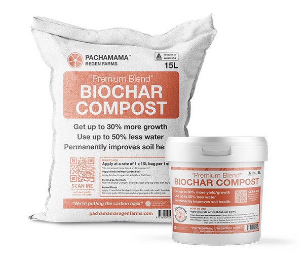 BioChar Compost 15L Bag