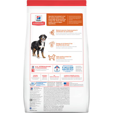 Science Diet Adult Large Breed Dry Dog Food 12Kg