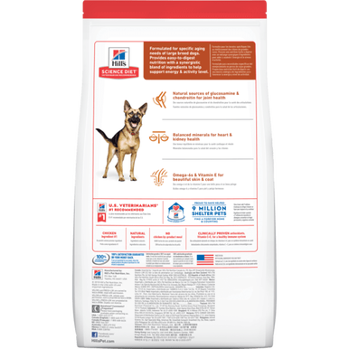 Science Diet Adult 6+ Senior Large Breed Senior Dry Dog Food 12Kg