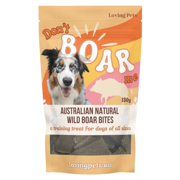Loving Pets  Aus Natural Wild Boar Bites 150g