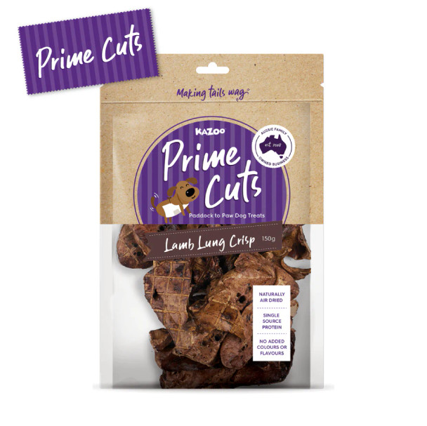 Kazoo Prime Cuts Lamb Lung Crisp 150g