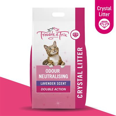 Trouble & Trix Crystal Litter 15Ltr