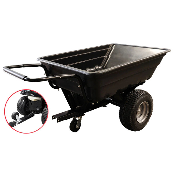 Trailer / Dumping Garden Cart 200-200kg Wide Wheel