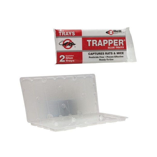Bell Trapper Glueboard Rat - 2pack