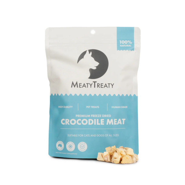 Meaty Treaty Freeze Dried Crocodile 50G