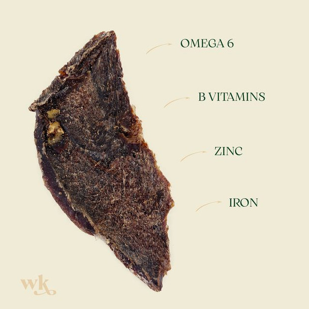 Wildkind Dog Treat Great Southern Roo Jerky 100G