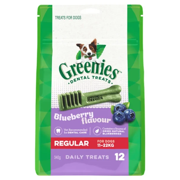 Greenies Blueberry Regular 340g
