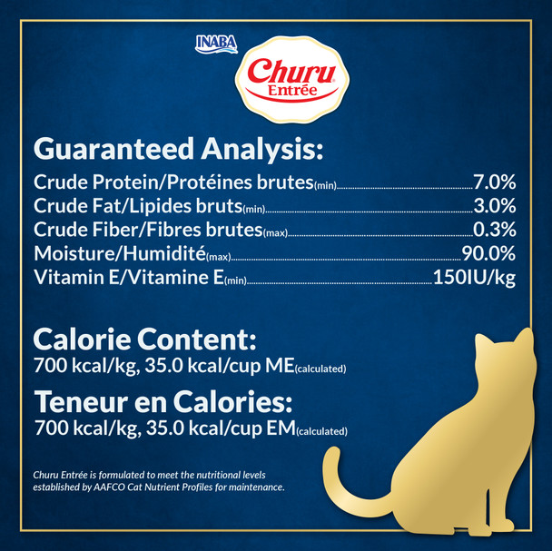 INABA Kitten Churu Entree Stew Chicken and Tuna 6 x 50g