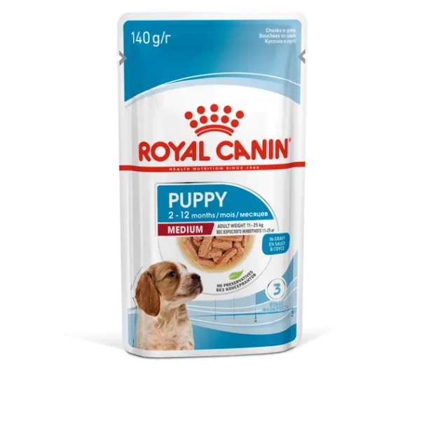 Royal Canin Medium Puppy 140g x 10