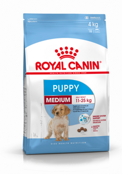 Royal Canin Dog Puppy Medium 4Kg