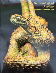 Herpetological Review Cover - Vol 56 (2025)