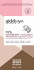 Giddy Yo RASPBERRY 76% Dark Chocolate Certified Organic Box of 20 x 60g Bars