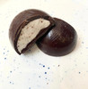 Coconut Creme Egg, 1 Large Piece, by LiveOnChocolate, 75% Dark Chocolate, Organic, Vegan, Handcrafted