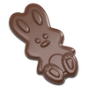 Dark Chocolate Bunny, 65 g, by LiveOnChocolate, 75% Dark, Organic, Vegan, Handcrafted