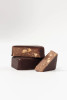 Mindful Monk Almond Dark Chocolate Squares, 8 Pack of 46 g Double Squares , Sugar-Free