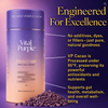 VITAL PURPLE 'ENERGY NIBS', 10 oz/283 g, RAW, HIGH FLAVANOL, ORAGANIC, LAB TESTED