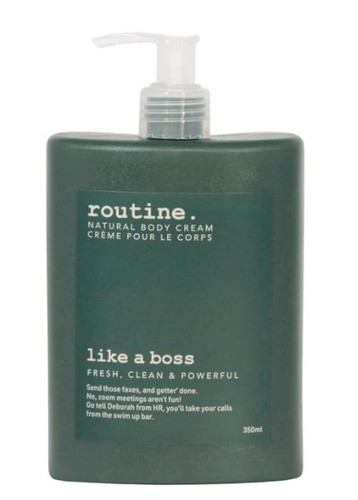 * NEW* Like A Boss Natural Body Cream by ROUTINE - 350ml
