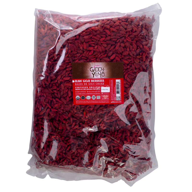 GOJI BERRIES, 5 KG, ORGANIC, SULFITE-FREE, ZERO ADDED SUGAR