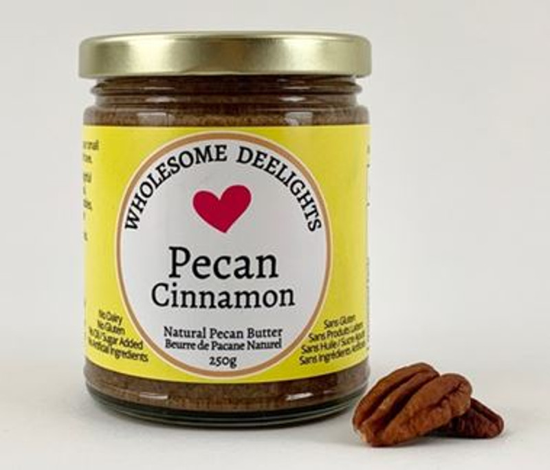 Pecan Cinnamon Nut Butter by Wholesome Deelights