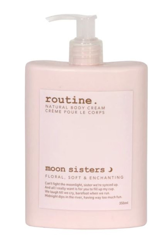 * NEW* Moon Sisters Natural Body Cream by ROUTINE - 350ml