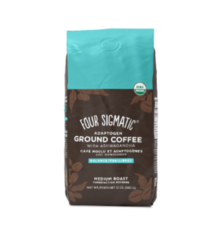 *NEW* Four Sigmatic Adaptogen Ground Coffee (BALANCE w/ Ashwagandha) - 340 G 