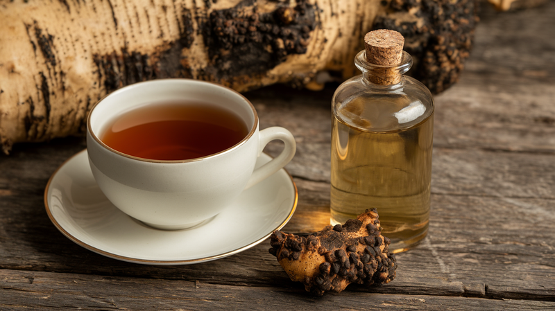 Chaga Tea vs Tincture: Health Benefits, Differences & Which is Best | Giddy Yo Organic Superfoods
