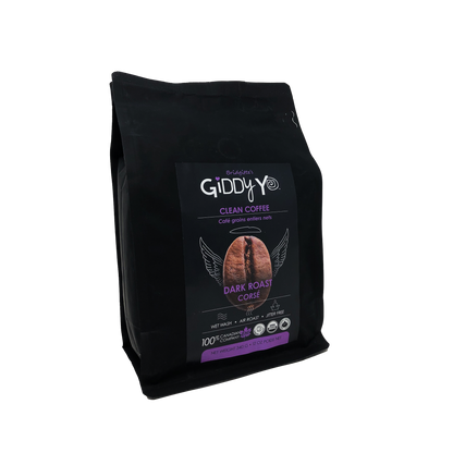 Giddy yo Artisan Coffee Beans: Water Processed Dark Roast