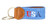USA/ACK Nantucket Needlepoint Key Fob