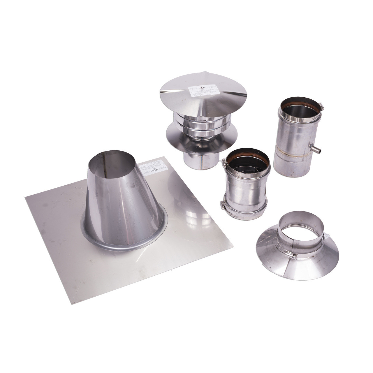 4-Inch Vertical Vent Kit | Tankless Venting | Eccotemp CA