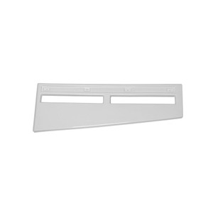 Prevost Radiator Rub Rail - #286665PWR-W