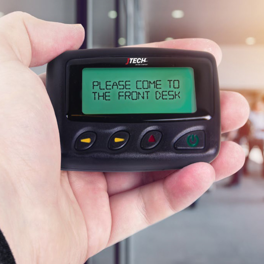 JTECH Alpha-Numeric Pager - JTECH An HME Company