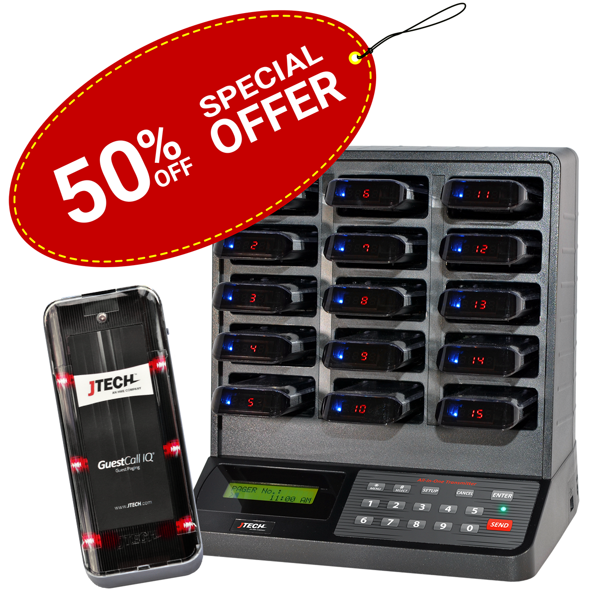 Pager Charger Rack SHOP IQ Paging Systems | JTECH