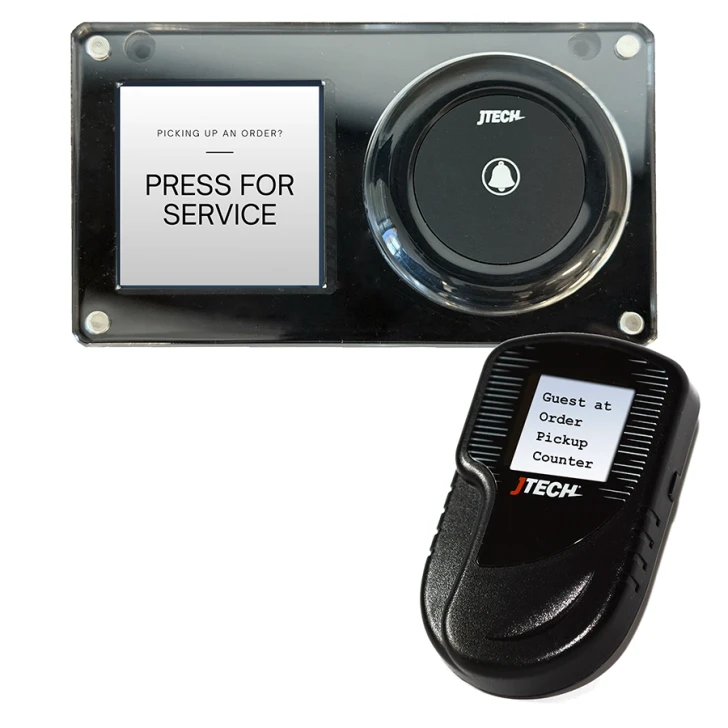 One Button SpotCall Call Button with One Color Pager