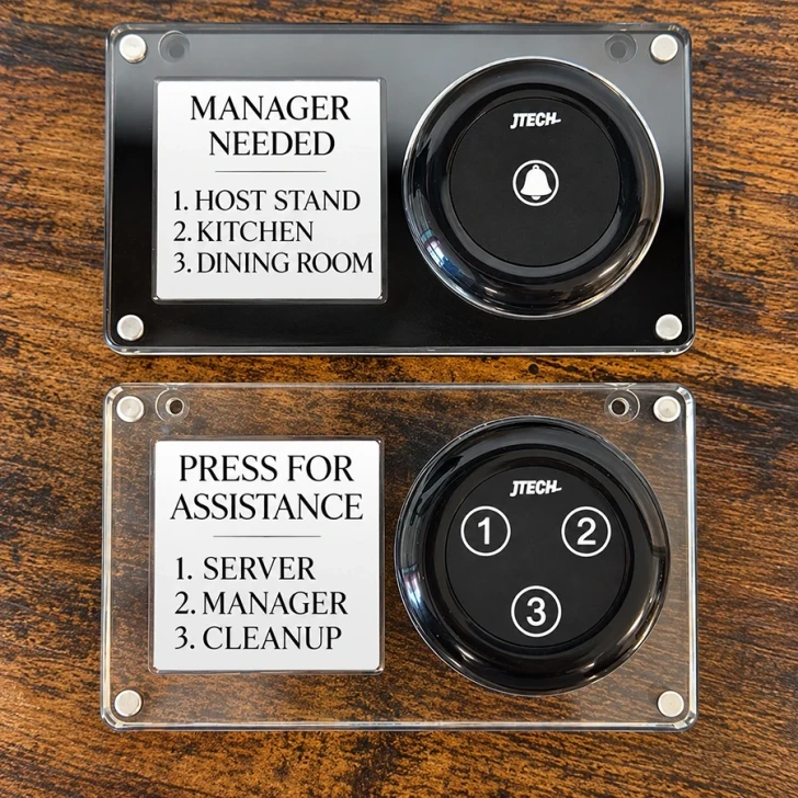 Optional Holders for JTECH SpotCall Call Button