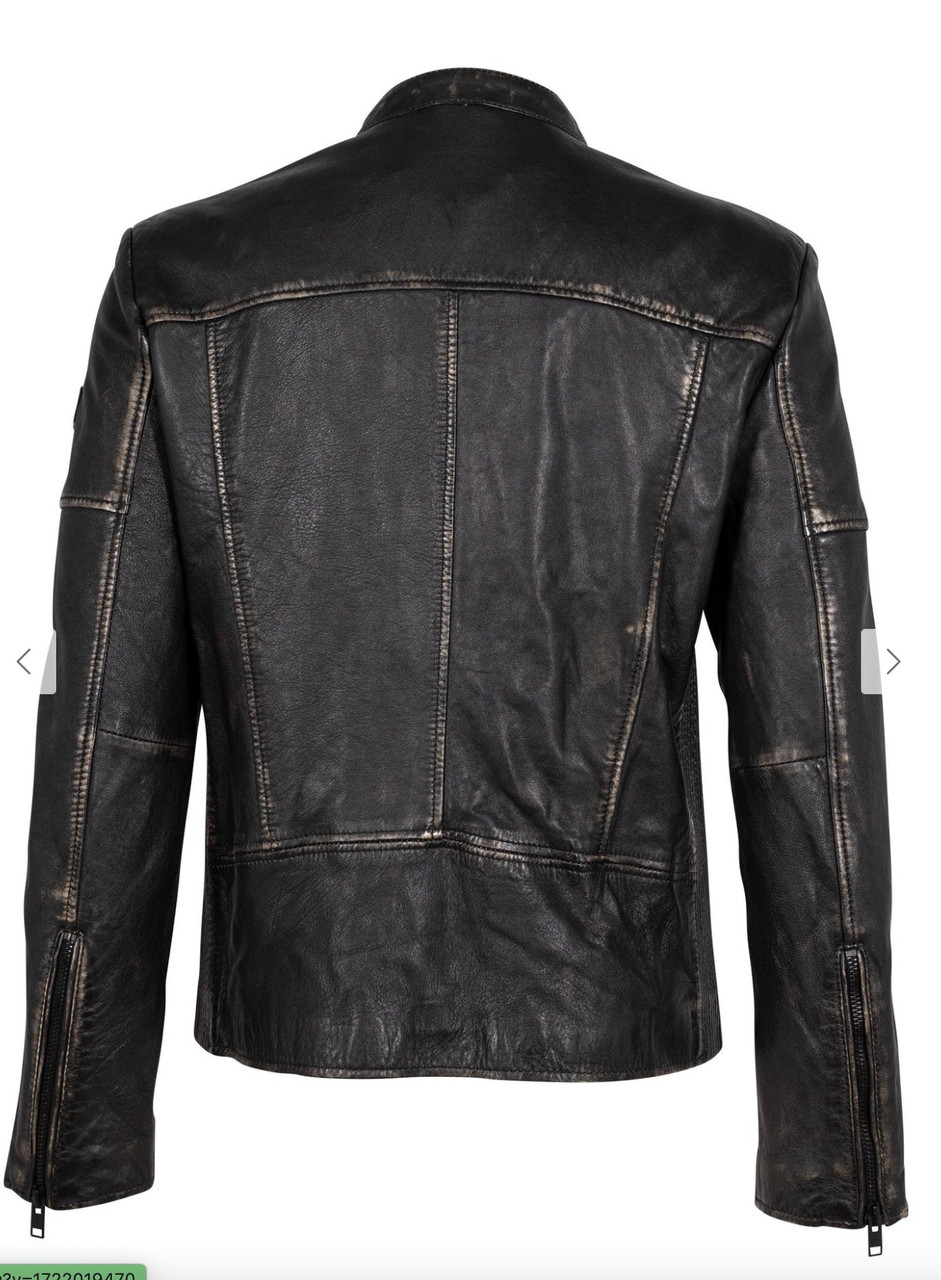 Aryn RF Leather Jacket - Hazel Twenty/Lex Twenty Menswear