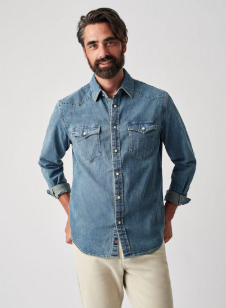 Indigo Western Shirt