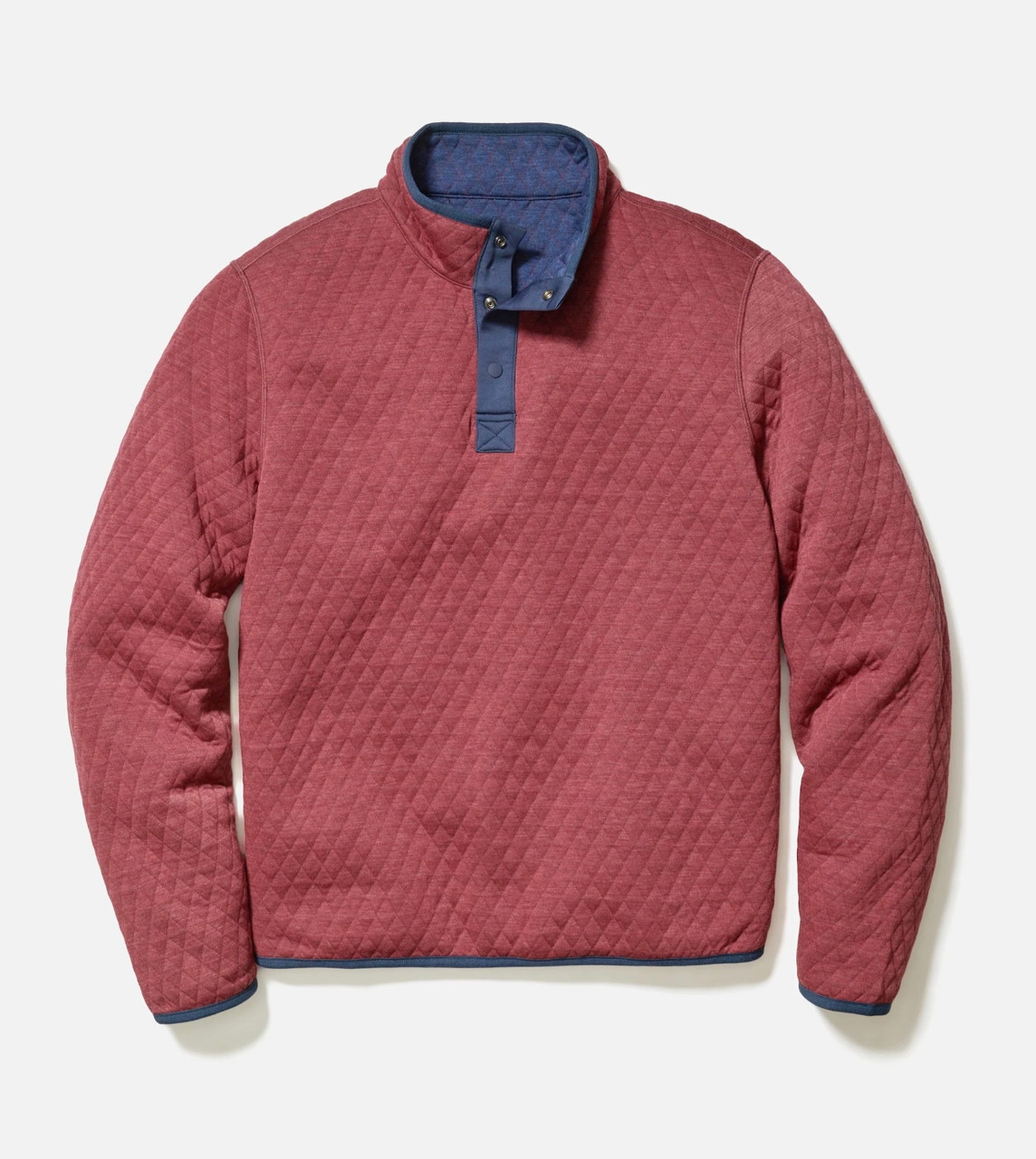 【BAON】Natsumi Fleece Reversible Jumper Corbet Reversible Pullover - Hazel Twenty/Lex Twenty Menswear
