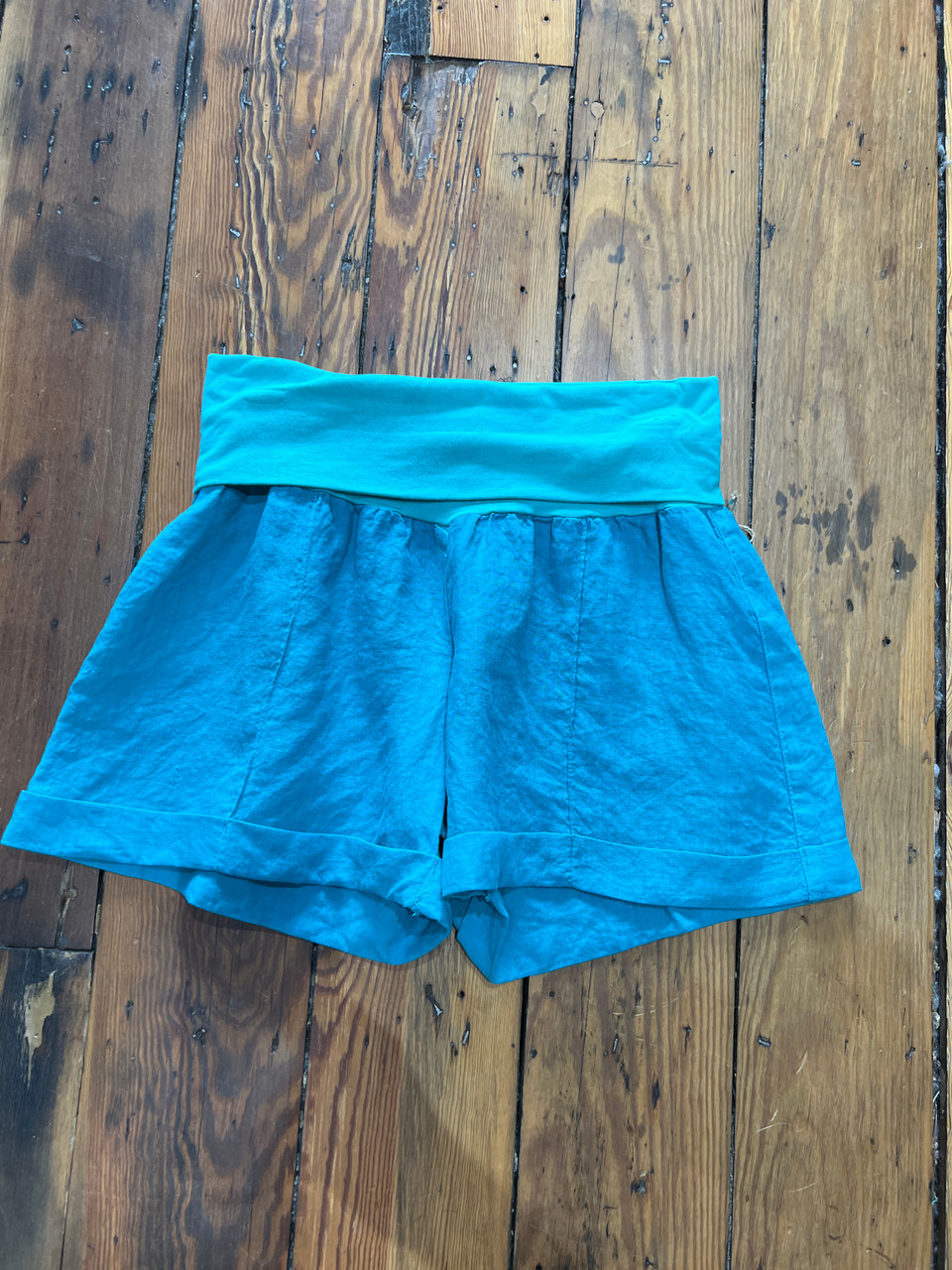 Lani Linen Fold Over Shorts - Hazel Twenty/Lex Twenty Menswear