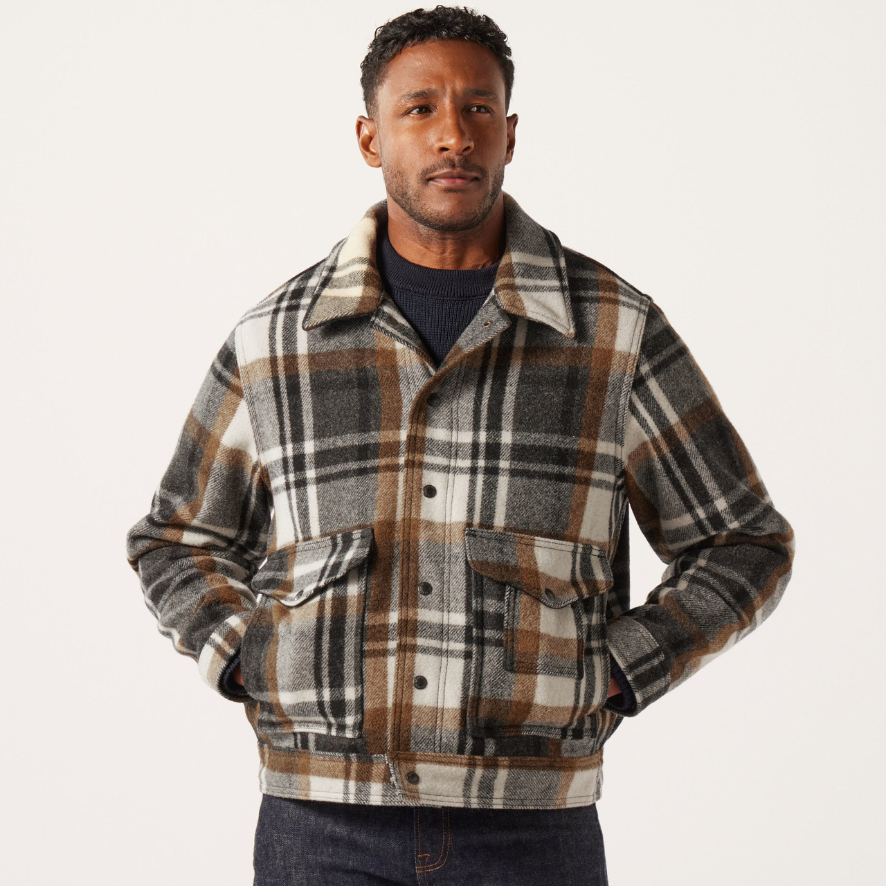 Mackinaw Wool Work Jacket - Hazel Twenty/Lex Twenty Menswear